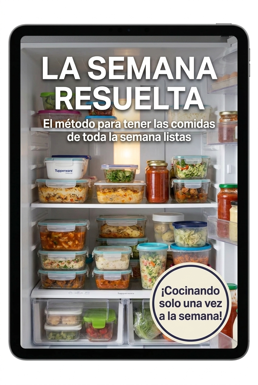 LA SEMANA RESUELTA: El método para tener las comidas de toda la semana listas