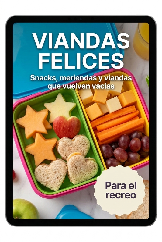 VIANDAS FELICES: Snacks, meriendas y viandas que vuelven vacías